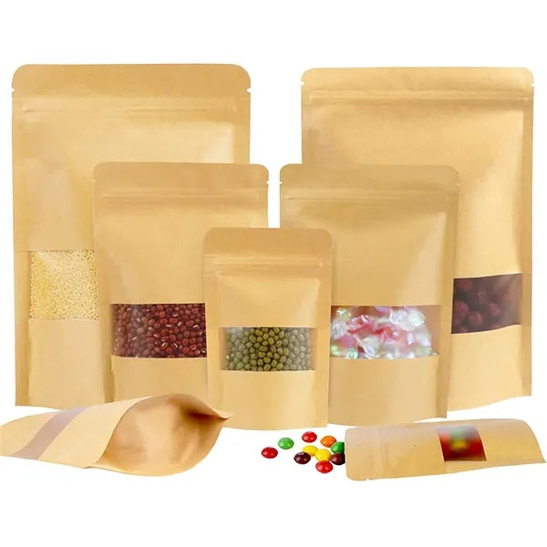 Kraft Paper Food Storage Bag
