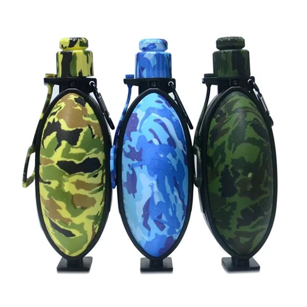 Camouflage Collapsible Water Bottle, 19.8 oz.