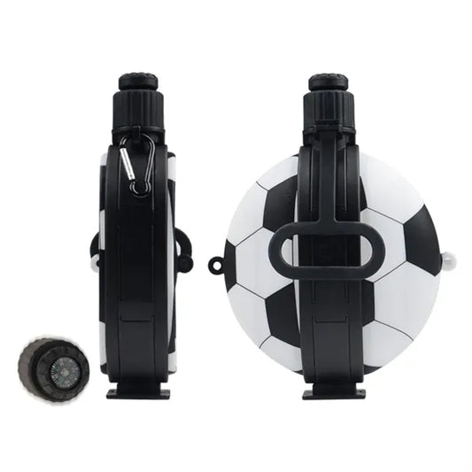 Football Shaped Collapsible Water Bottle, 19.8 oz.