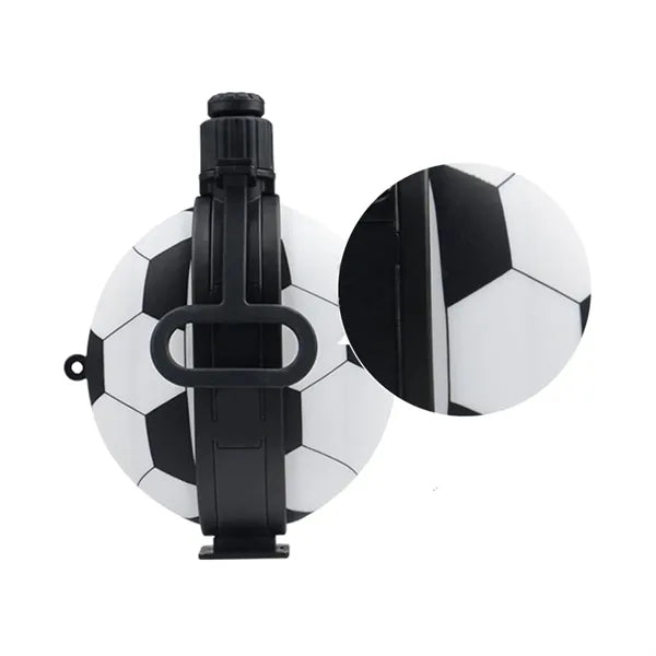 Football Shaped Collapsible Water Bottle, 19.8 oz.
