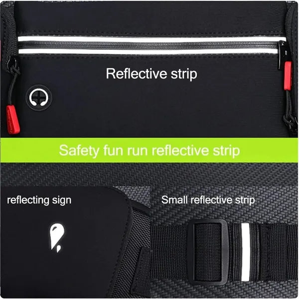 Bum Bag Running Waist Pack with Water Bottle Holder