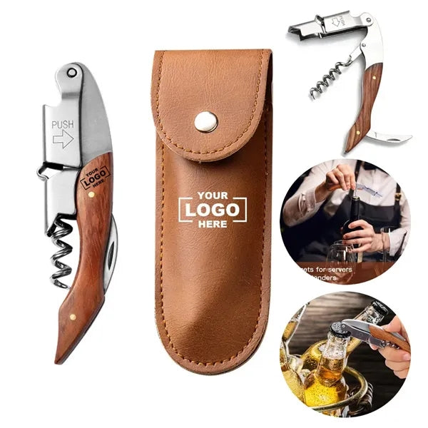 Stainless Steel Bottle Opener Waiters Corkscrew for Wine