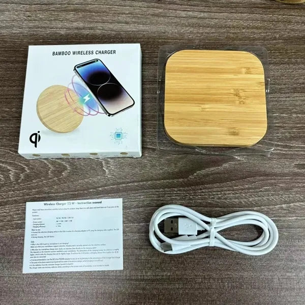 Bamboo Wireless Charger