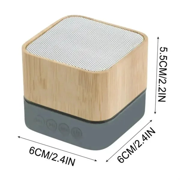 Portable Travel Bamboo Bluetooth Wireless Speaker