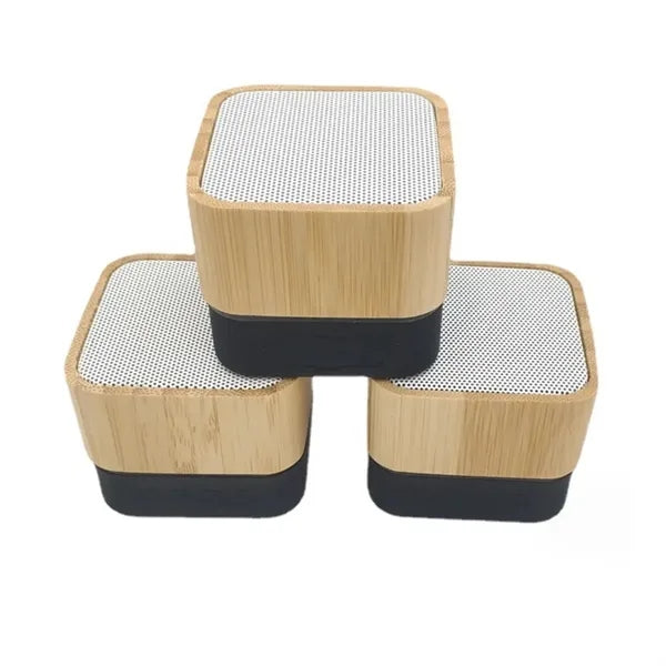 Portable Travel Bamboo Bluetooth Wireless Speaker