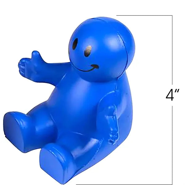 Squeezable Smile Face Guy Phone Holders