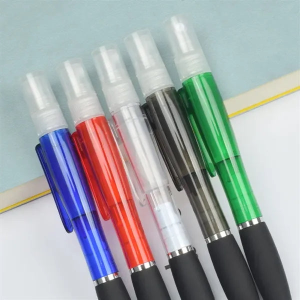 Touch screen spray plastic ballpoint pen