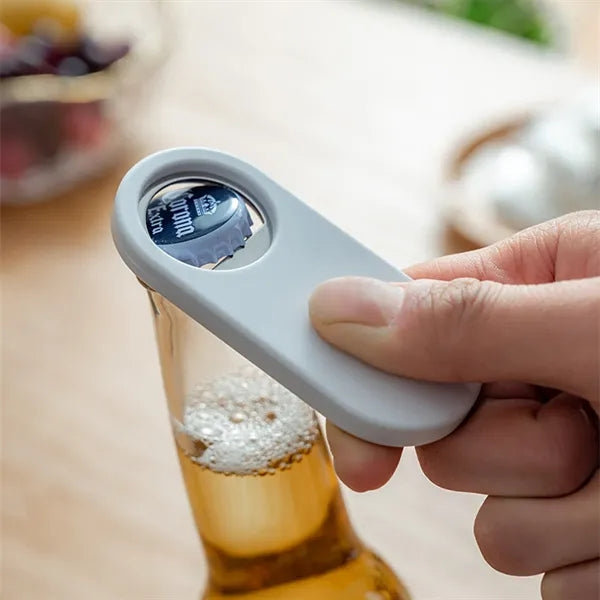 Magnetic bottle opener