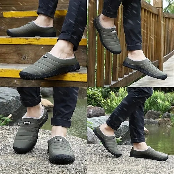 Warm Winter Outdoors Slippers