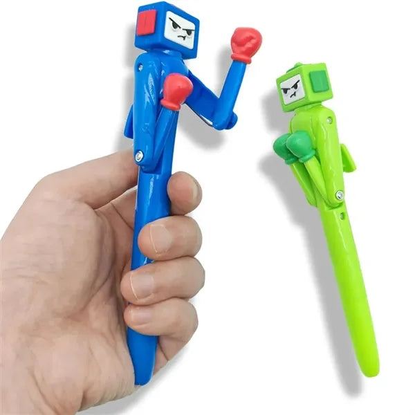 Funny Boxing Ballpoint Pen Robot