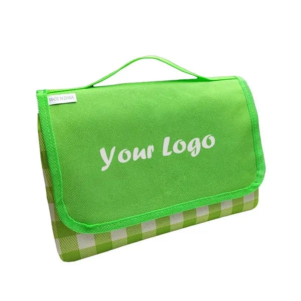 Picnic Blankets Waterproof Foldable Tote Handbag