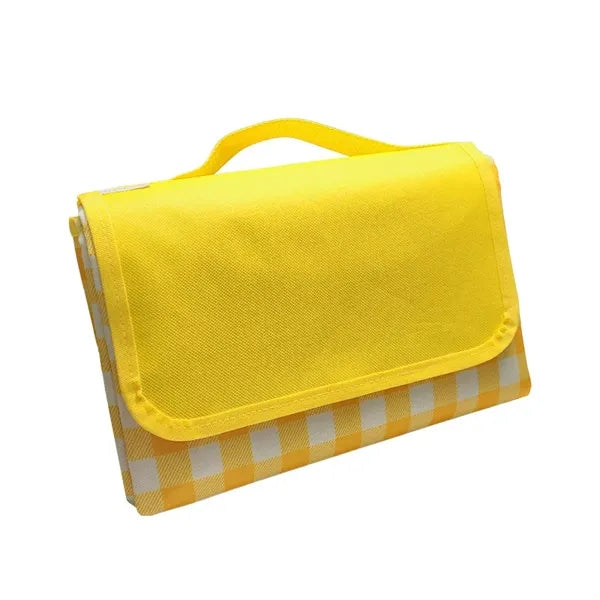 Picnic Blankets Waterproof Foldable Tote Handbag