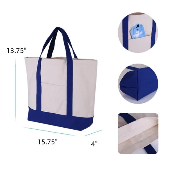 Large Canvas Tote Bag