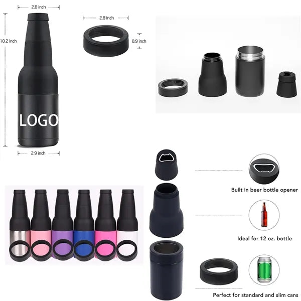 3 in 1 Can and Beer Bottle Insulator