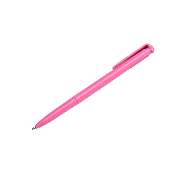 Candy Color Retractable Ballpoint Pen With Comfortable Grip