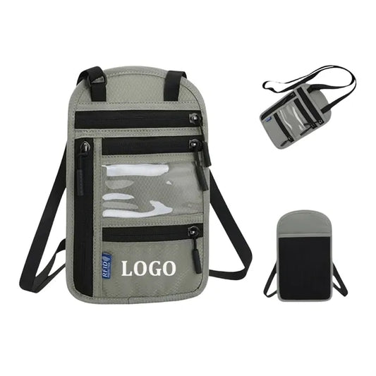 Multi-function Passport Holder Neck Pouch