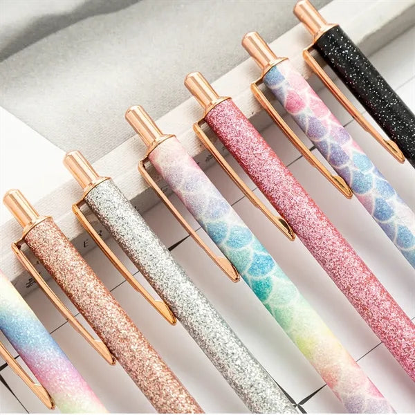 1.0mm Glitter Retractable Gel Pen