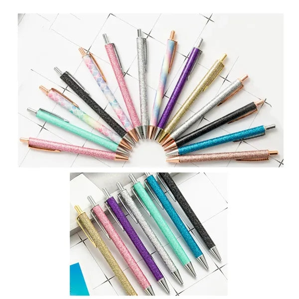 1.0mm Glitter Retractable Gel Pen