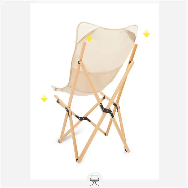 Camping Folding Wood Chair