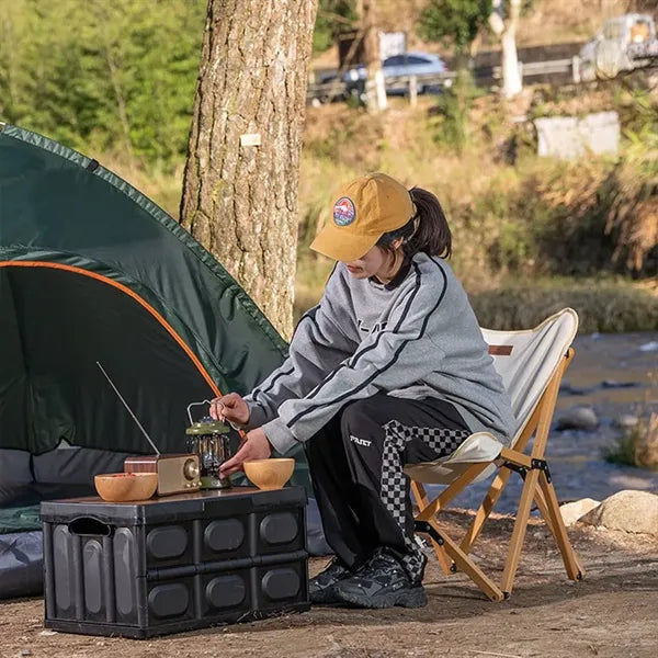 Camping Folding Wood Chair