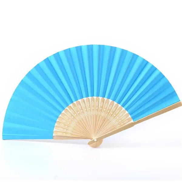 Handheld Paper Fan Foldable Wedding Gifts