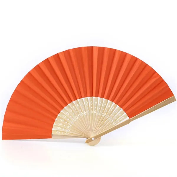 Handheld Paper Fan Foldable Wedding Gifts