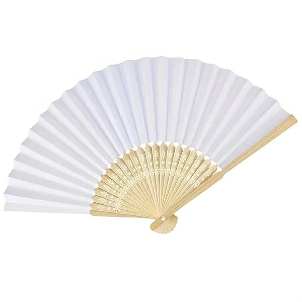 Handheld Paper Fan Foldable Wedding Gifts