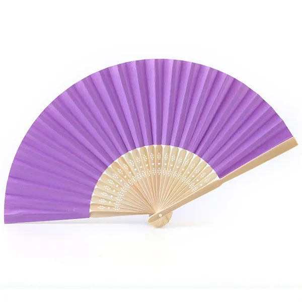 Handheld Paper Fan Foldable Wedding Gifts