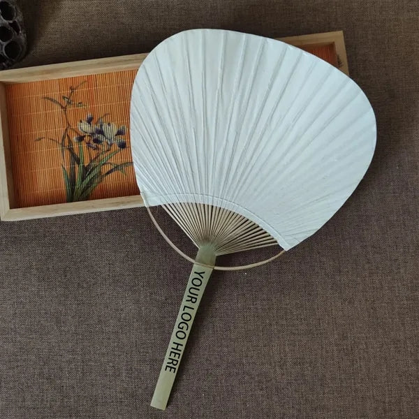 Paddle Fans With Long Handle Wedding Gifts