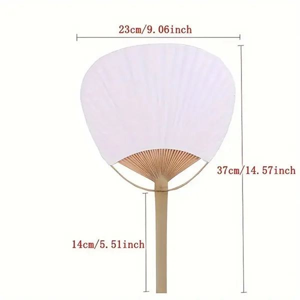 Paddle Fans With Long Handle Wedding Gifts