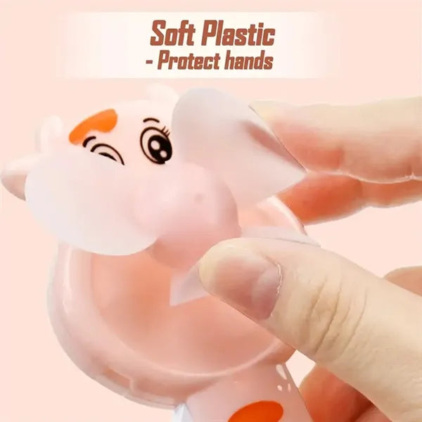 Mini Cartoon Portable Kids Fan Manual Cooling