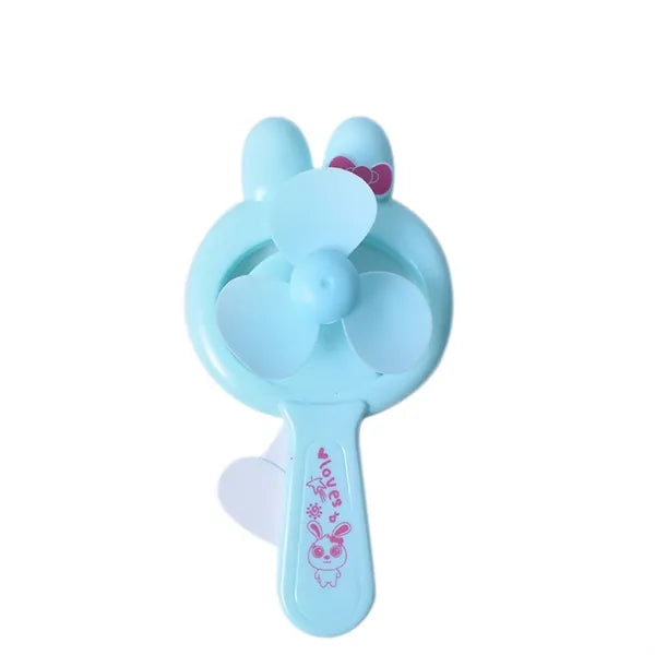 Mini Cartoon Portable Kids Fan Manual Cooling