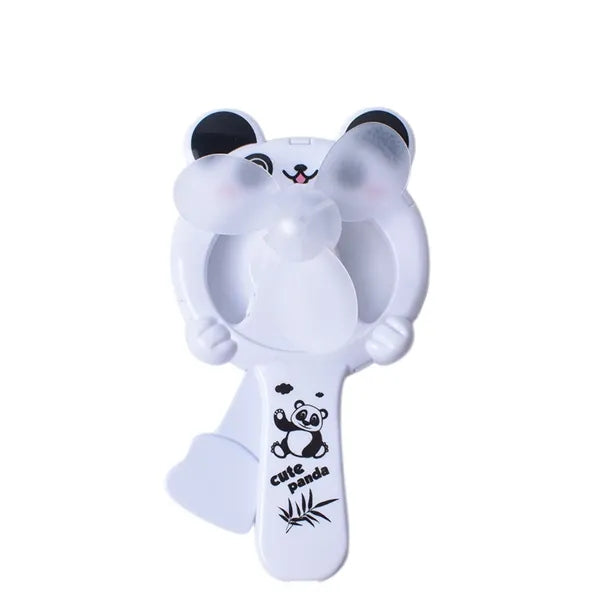 Mini Cartoon Portable Kids Fan Manual Cooling