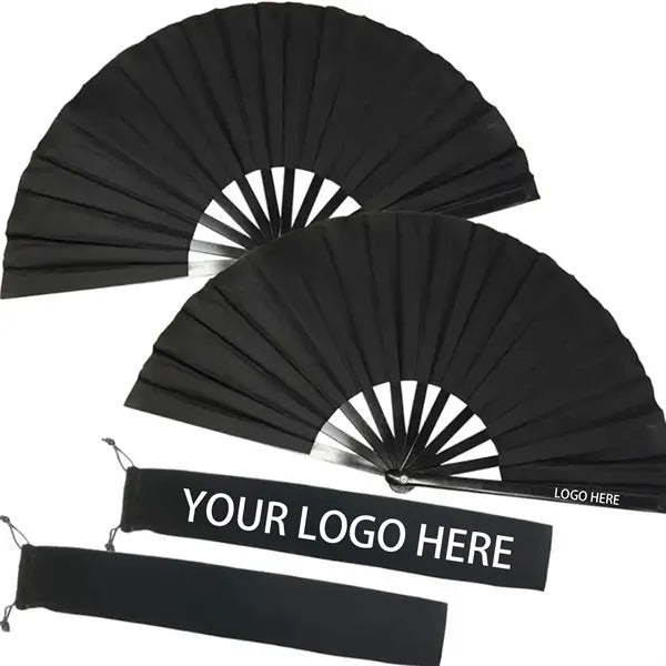 Folding Chinese Tai Chi Bamboo Fan Gifts for Performance