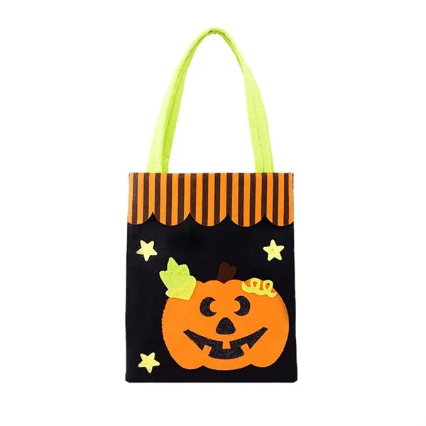 Candy Tote Bag Non Woven Pumpkin Ghost Halloween Party Gift
