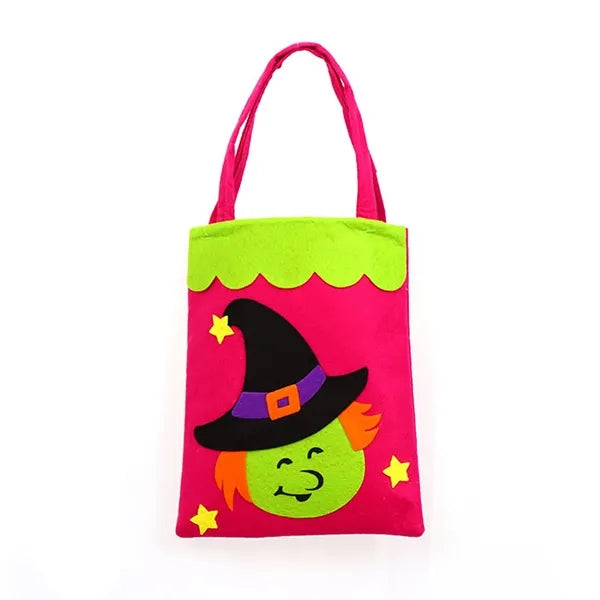 Candy Tote Bag Non Woven Pumpkin Ghost Halloween Party Gift
