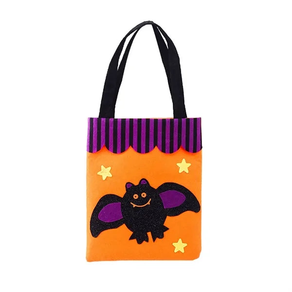 Candy Tote Bag Non Woven Pumpkin Ghost Halloween Party Gift