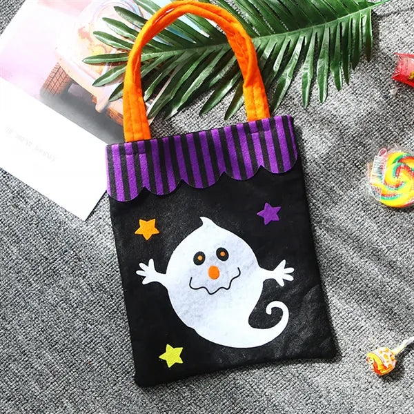 Pumpkin Candy Holders Halloween Costume Party Tote Bag