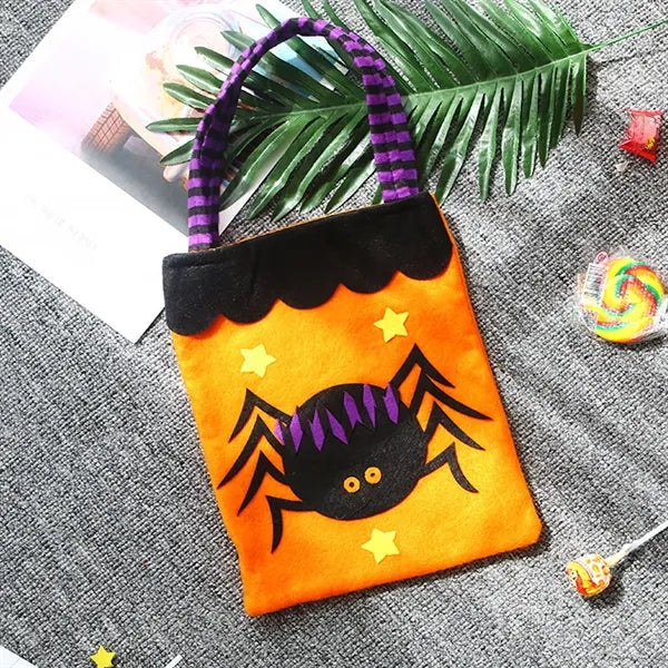Pumpkin Candy Holders Halloween Costume Party Tote Bag