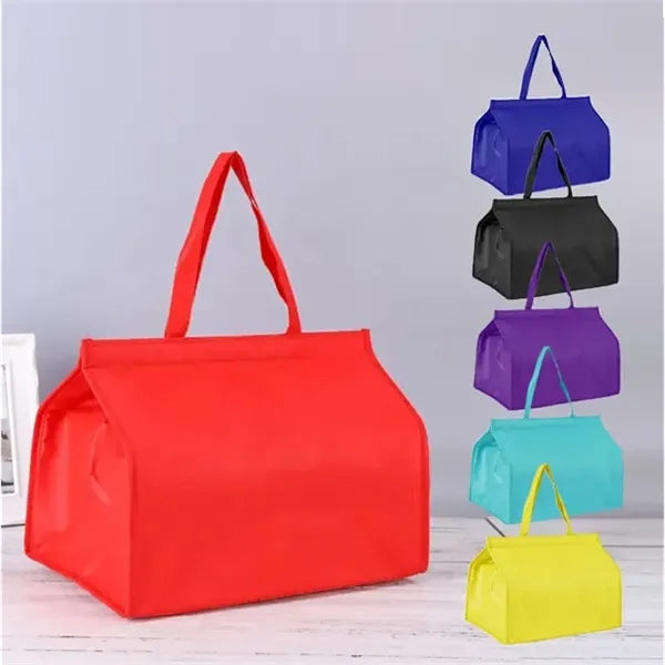 Non-Woven Cooler Lunch Bag-14.96x12.6x10.6"