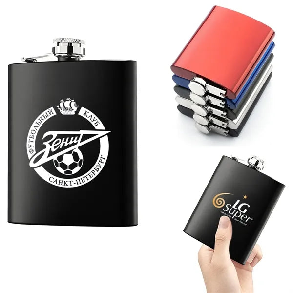 6 oz Stainless Steel Wine Pot Flask