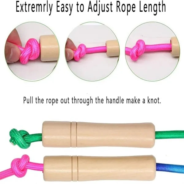 Wooden Handle Jump Ropes