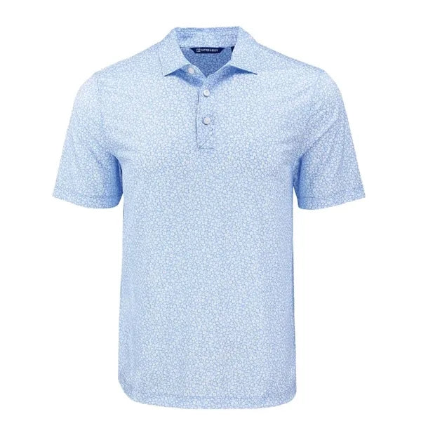 Cutter & Buck Pike Recycled Flora Print Mens Polo
