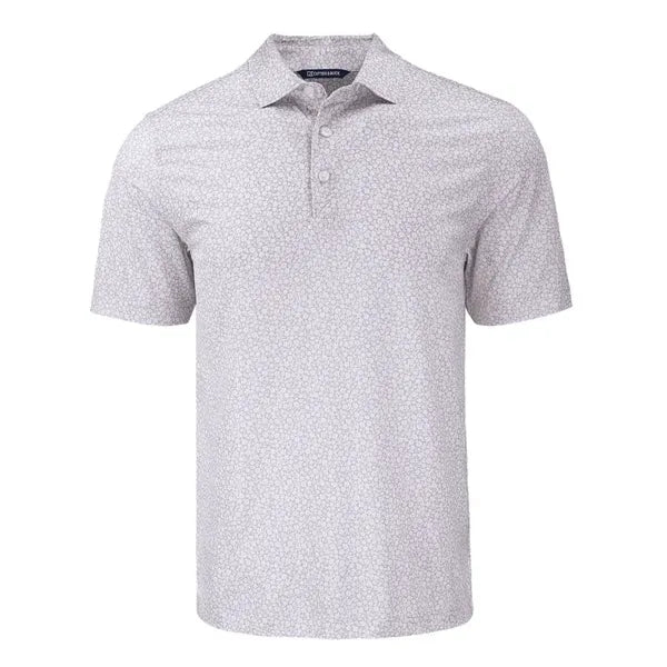Cutter & Buck Pike Recycled Flora Print Mens Polo