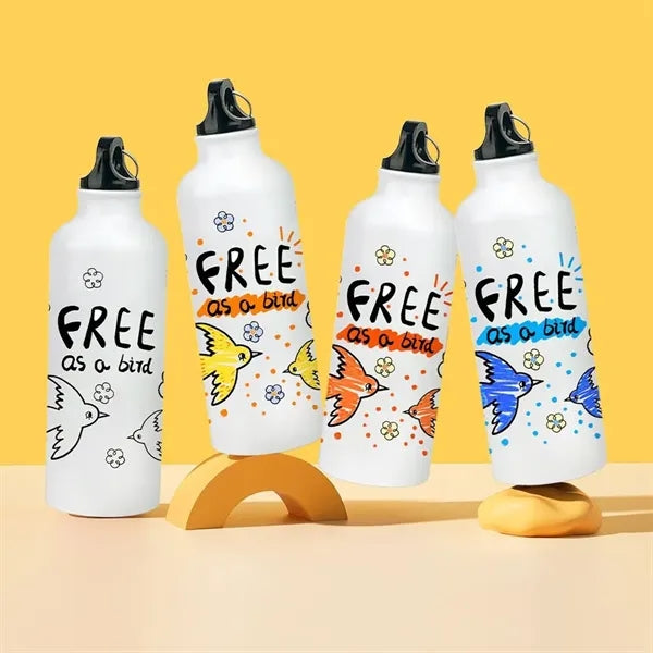 500ml color-changing aluminum bottle