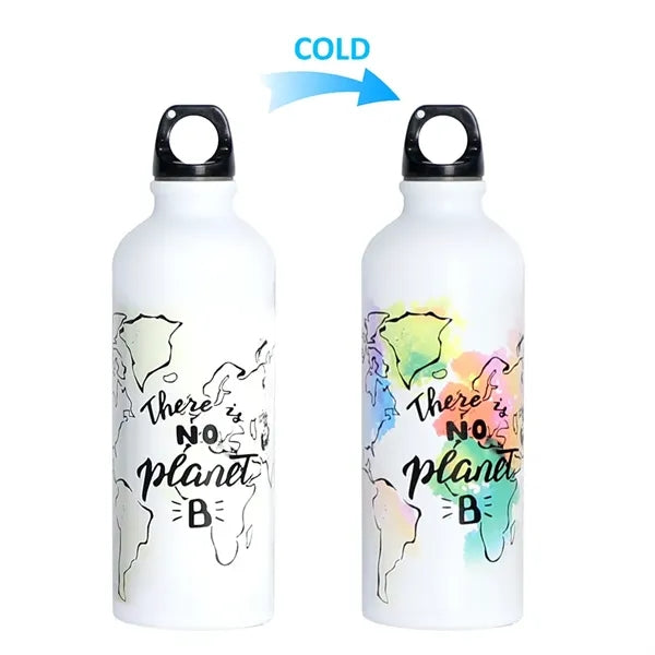 500ml color-changing aluminum bottle