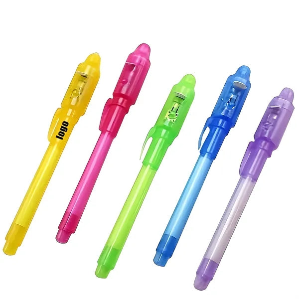 Creative Magic Uv Light Pen Invisible Ink Glow In The Dark