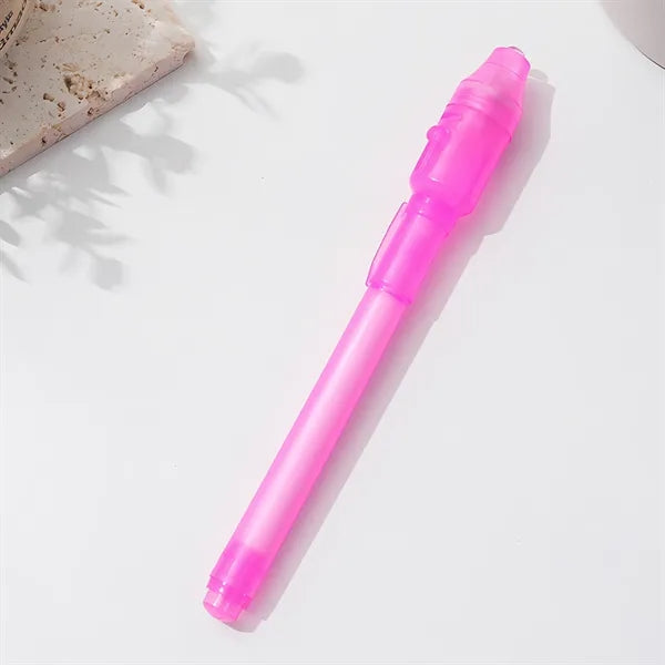 Creative Magic Uv Light Pen Invisible Ink Glow In The Dark