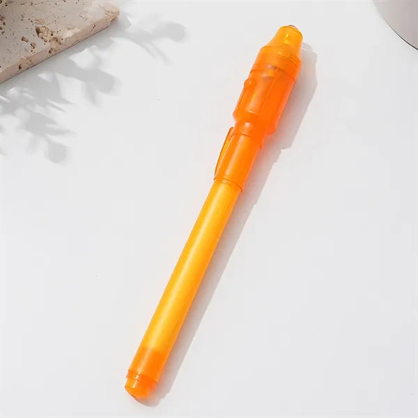 Creative Magic Uv Light Pen Invisible Ink Glow In The Dark