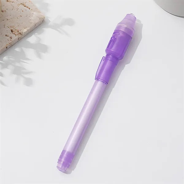 Creative Magic Uv Light Pen Invisible Ink Glow In The Dark